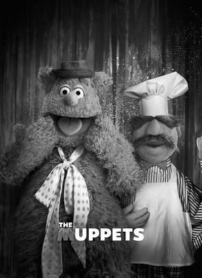 Muppets Poster Black and White Mini Poster 11"x17"