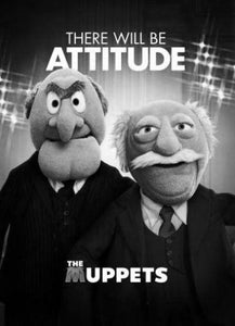 Muppets black and white poster