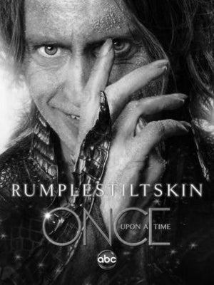 Once Upon A Time black and white poster