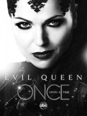 Once Upon A Time black and white poster