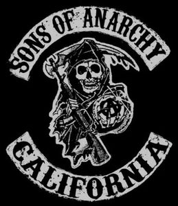 Sons Of Anarchy Black and White Poster 24"x36"
