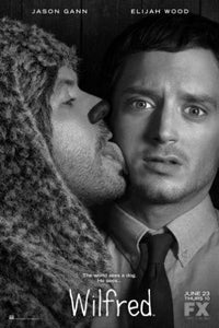 Wilfred black and white poster
