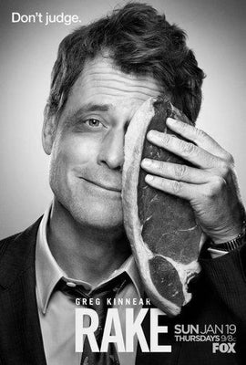 Rake Poster Black and White Mini Poster 11"x17"