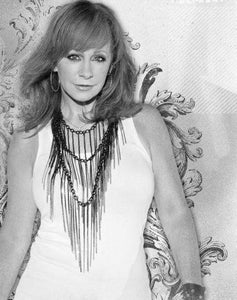 Reba Mcentire black and white poster