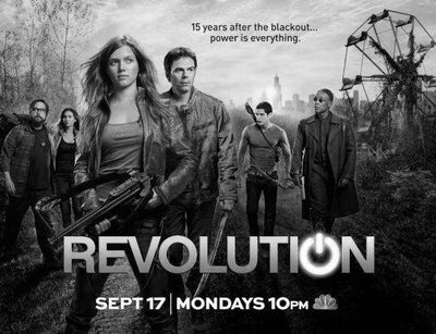 Revolution black and white poster