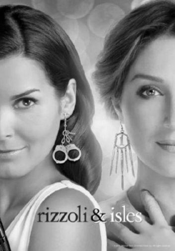 Rizzoli and Isles black and white poster