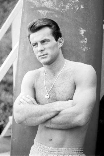 Robert Conrad Poster Black and White Poster On Sale United States