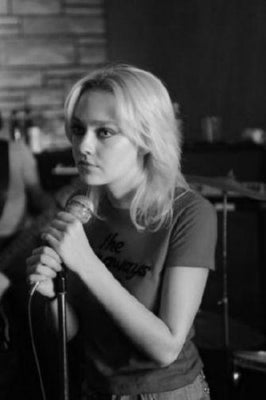 Runaways Dakota Fanning Black and White Metal Poster Choose Style The Poster Depot