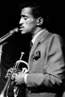 Sammy Davis Jr Metal Poster Wall Art 8in x 12in 12"x16" Black and White The Poster Depot