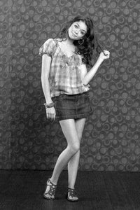 Sarah Hyland black and white poster