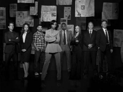 Scandal Black and White Metal Poster Choose Style The Poster Depot