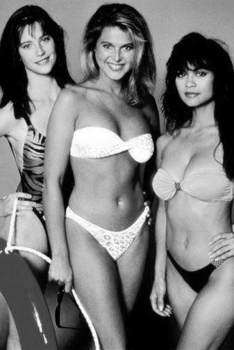Swimsuit Models black and white poster