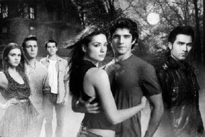 Teen Wolf Mtv black and white poster