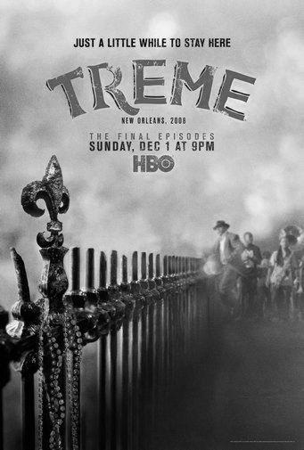 Treme Poster Black and White Poster On Sale United States