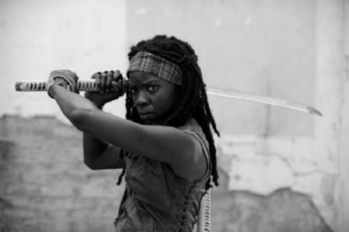 Walking Dead Poster Black and White Mini Poster 11"x17"