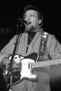 Waylon Jennings Poster Black and White Mini Poster 11"x17"