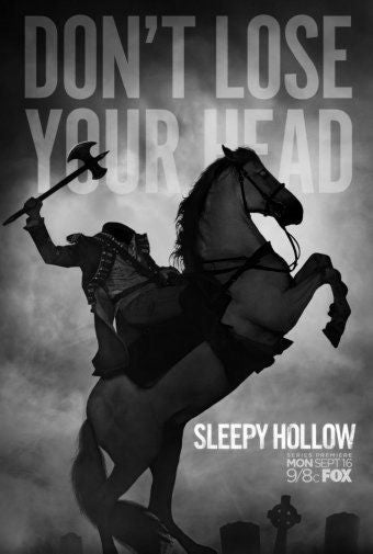 Sleepy Hollow black and white poster