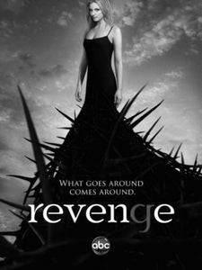 Revenge Poster Black and White Mini Poster 11"x17"