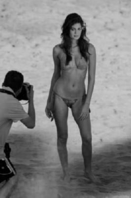 Yamila Diaz Rahi Poster Black and White Mini Poster 11"x17"