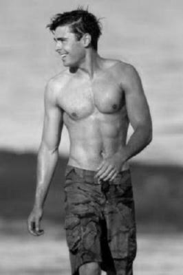 Zac Efron poster tin sign Wall Art