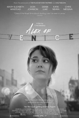 Alex Of Venice black and white poster