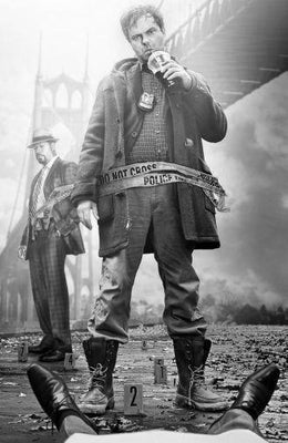 Backstrom black and white poster
