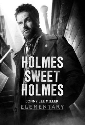 Elementary black and white poster