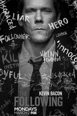 Following The Poster Black and White Poster 27"x40" The Poster Depot