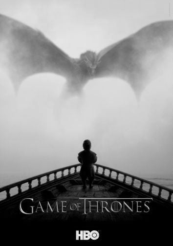 Game Of Thrones Poster Black and White Mini Poster 11