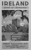 Ireland Land Of Romance 1930 poster tin sign Wall Art