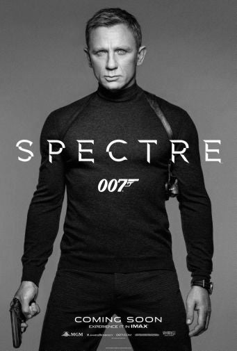 Spectre Black and White poster for sale cheap United States USA