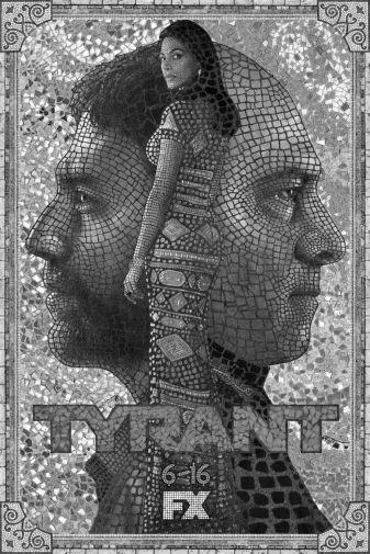 Tyrant black and white poster