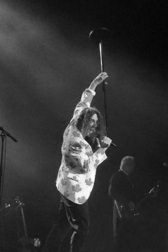 Weird Al Yankovic black and white poster