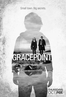 Gracepoint Black and White Metal Poster Choose Style The Poster Depot
