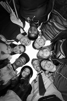 Red Band Society The poster Black and White poster for sale cheap United States USA