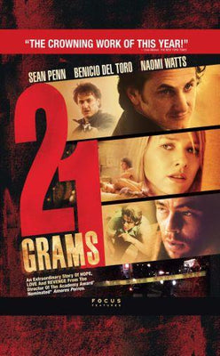 21 Grams Metal Movie Poster 8in x 12in
