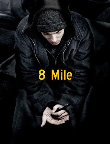 8 Mile Photo Sign 8in x 12in