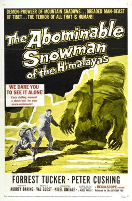 Abominable Snowman The Metal Movie Poster 8in x 12in The Poster Depot