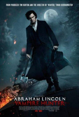 Abraham Lincoln Vampire Hunter movie poster Sign 8in x 12in