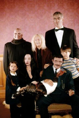 Addams Family poster tin Metal Print Wall Art