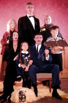 Addams Family Tv Metal Poster Choose Style The Poster Depot