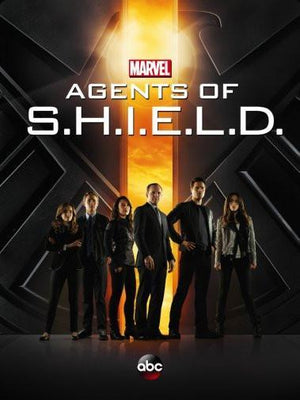 agents of shield poster tin Metal Print Wall Art