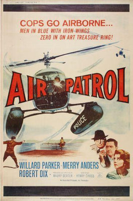 Air Patrol Metal Movie Poster 8in x 12in