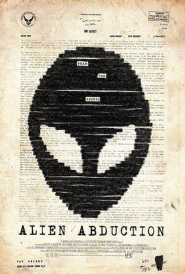 Alien Abduction Metal Print 8in x 12in The Poster Depot