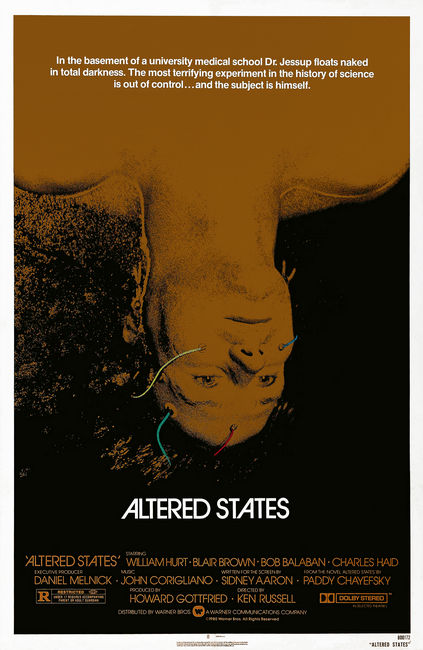 Altered States Movie poster for sale cheap United States USA