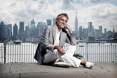 Andrea Bocelli Metal Print 8in x 12in