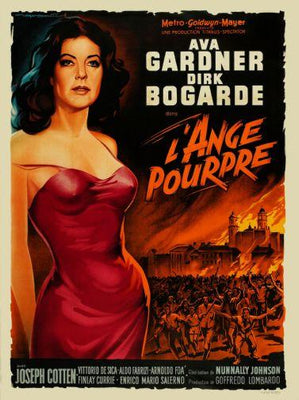 Angel Wore Red Metal Movie Poster 8in x 12in