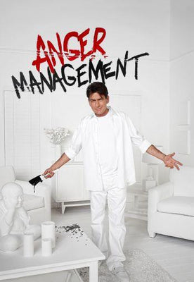Anger Management Charlie Sheen Metal Print 8in x 12in