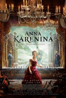 Anna Karenina Metal Movie Poster 8in x 12in