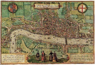 Antique Maps Poster 11x17 #1 The Poster Depot